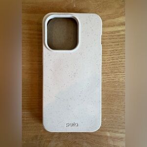 Pela iPhone 14 Pro case in Seashell, brand new never used